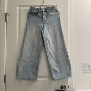 Oat NY wide leg crop jeans